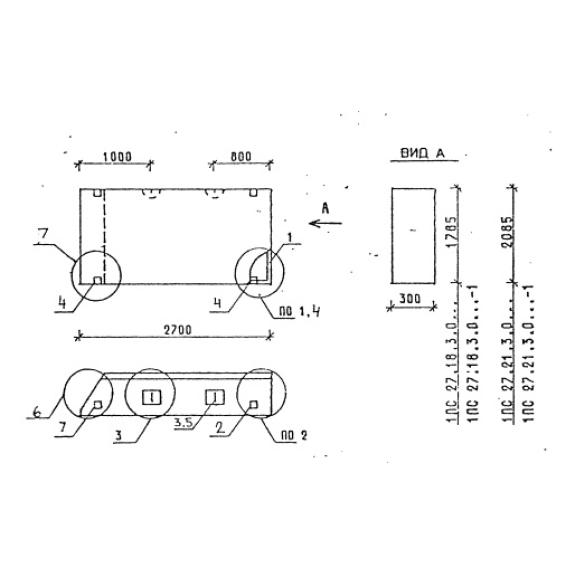 Большое фото товара - 1ПС 27-18-3,0-6 л-2. Вариант №1