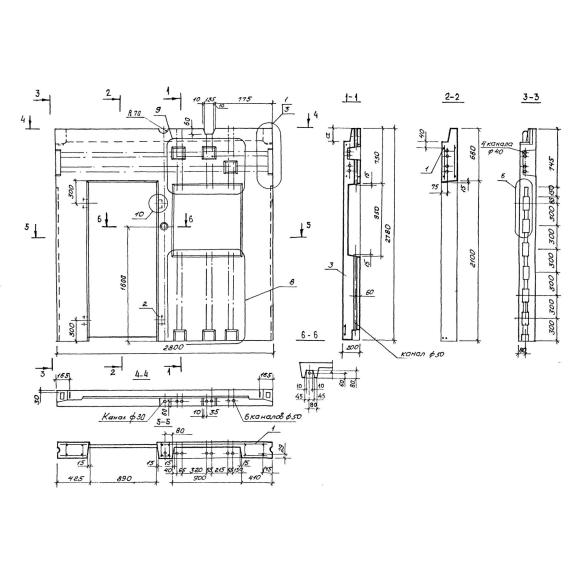 Большое фото товара - ЭНП 28-28-20-20 т-1,16 п. Вариант №1