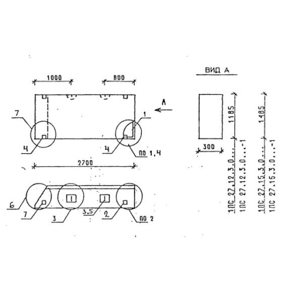 Большое фото товара - 1ПС 27-15-3,0 я-1. Вариант №1